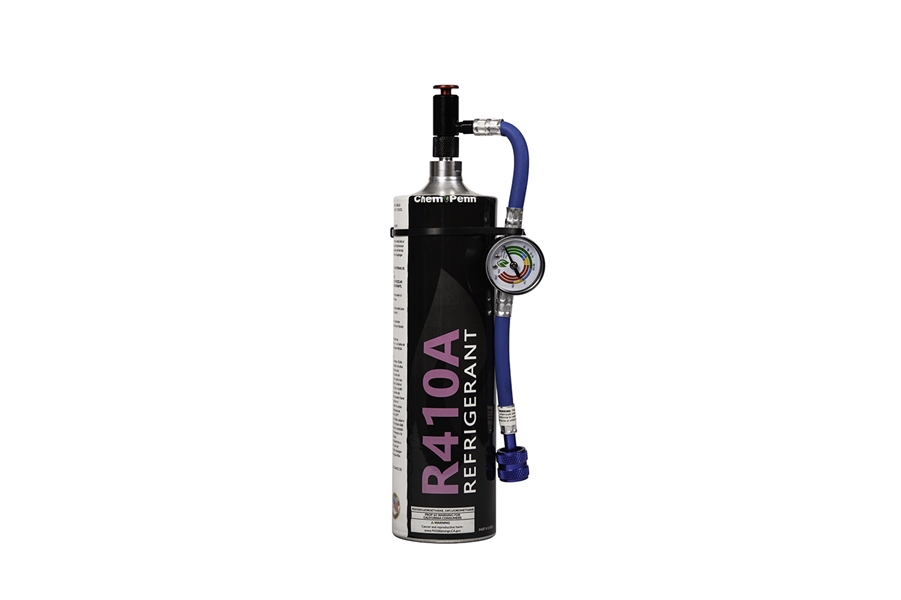 R410a Refrigerant Refill Kit Gauge Charging Hose & Instructions Kit B 410A 