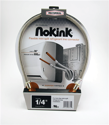 Rectorseal  NoKink Flexible Refrigerant Line Connector 1/4"